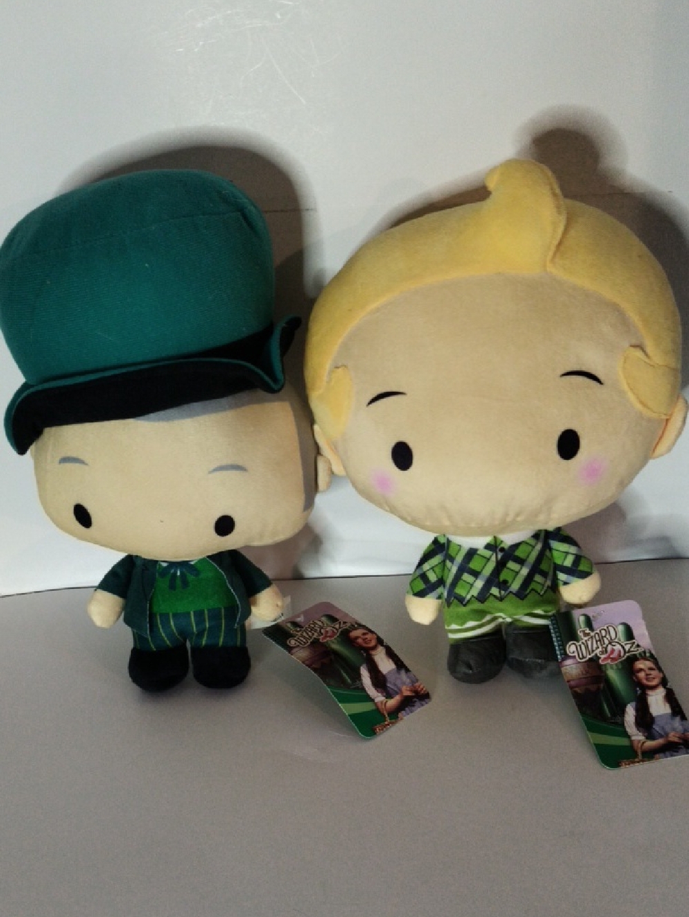 Wizard Of Oz 11" Wizard And 10" Munchkin Dolls NWT
